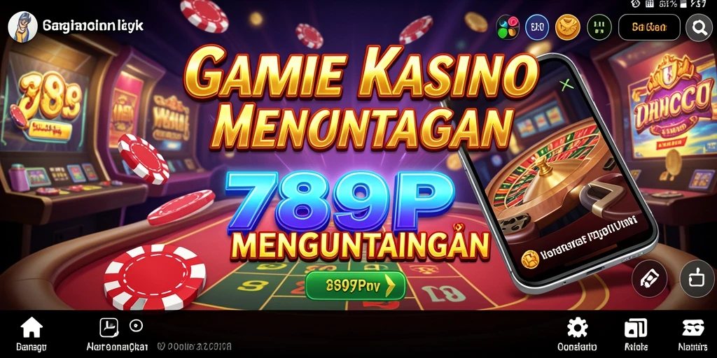 Screenshot gameplay 789RP menunjukkan suasana kasino yang menarik.