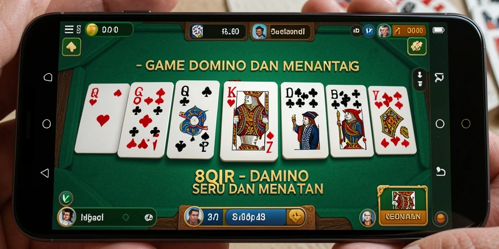 Screenshot gameplay 8QR yang menarik dan kompetitif.