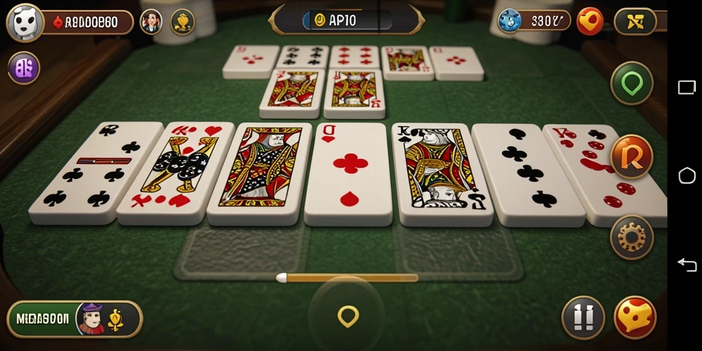 Gameplay domino yang menegangkan dan menyenangkan di API36.