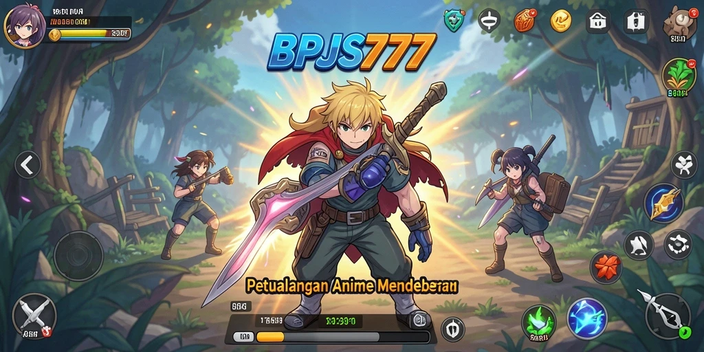 Gameplay menarik dari BPJS777 dengan karakter-karakter Anime.
