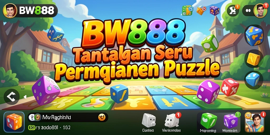 Tampilan screenshot BW888 menampilkan gameplay Puzzle yang menantang dan menarik.