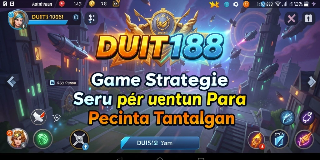 Tampilan gameplay strategis yang menantang dan seru.