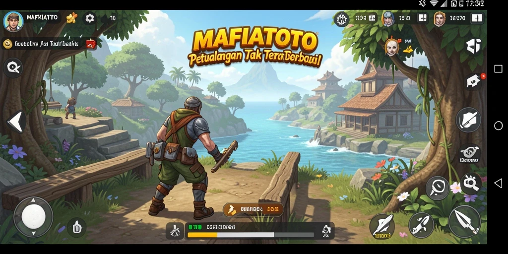 Tampilan menarik dari gameplay MAFIATOTO dalam dunia terbuka.