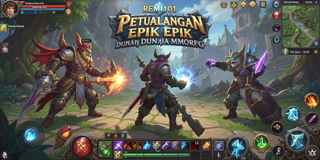 Tampilan aksi seru di <strong>REMI101</strong> dengan grafis yang memukau.