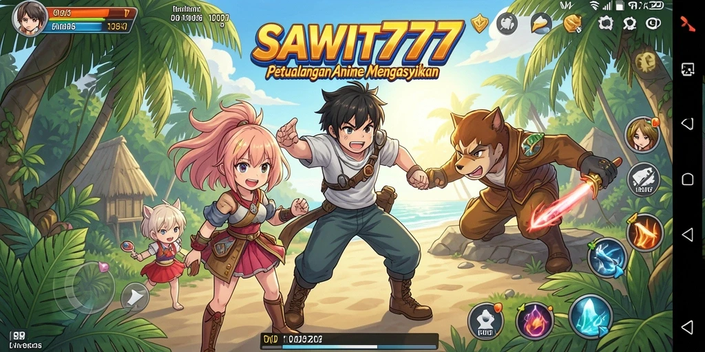 Tampilan dinamis dari gameplay SAWIT777 yang penuh aksi.