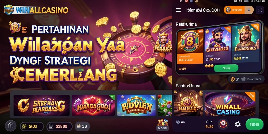 Tampilan gameplay <strong>WINALLCASINO</strong> yang mendebarkan dalam pertahanan menara.